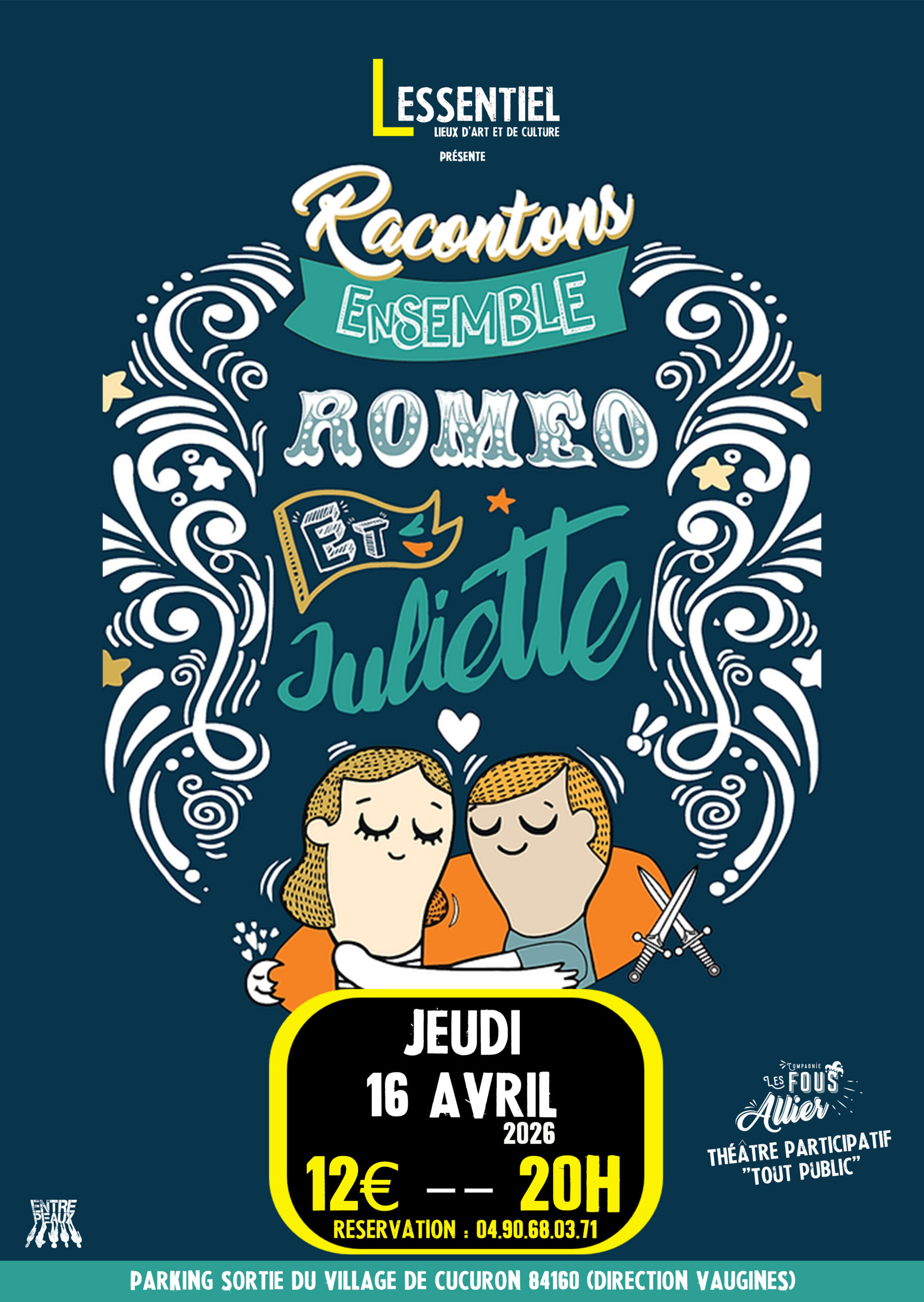AFFICHe ROMEO ET JULIETTE scaled